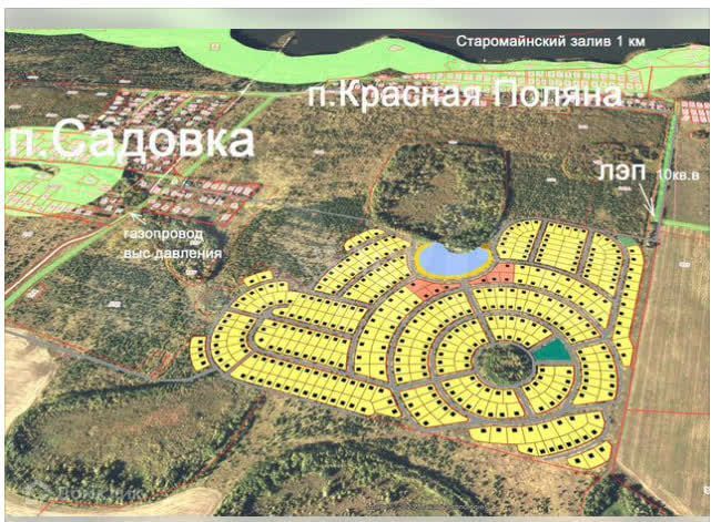 земля р-н Старомайнский п Красная Поляна ул Заповедная 17 фото 2