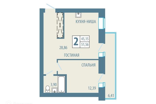 квартира ул Комсомольская 19 городской округ Железногорск фото