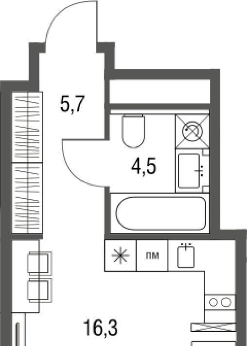 квартира г Москва метро Бульвар Рокоссовского ул Тагильская 4к/1 фото 1