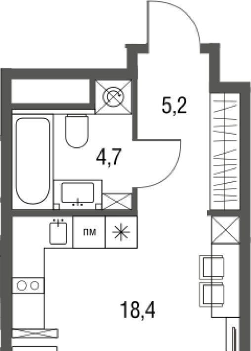 квартира г Москва метро Бульвар Рокоссовского ул Тагильская 4к/1 фото 1