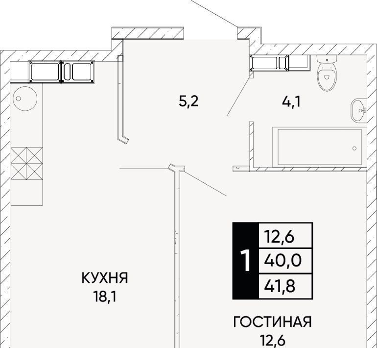 квартира г Ростов-на-Дону р-н Кировский ул Бориса Слюсаря 19с/1 фото 1