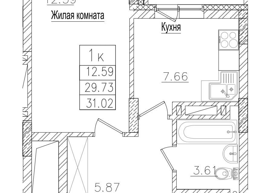 квартира г Новосибирск ул Покатная 55а городской округ Новосибирск фото 4