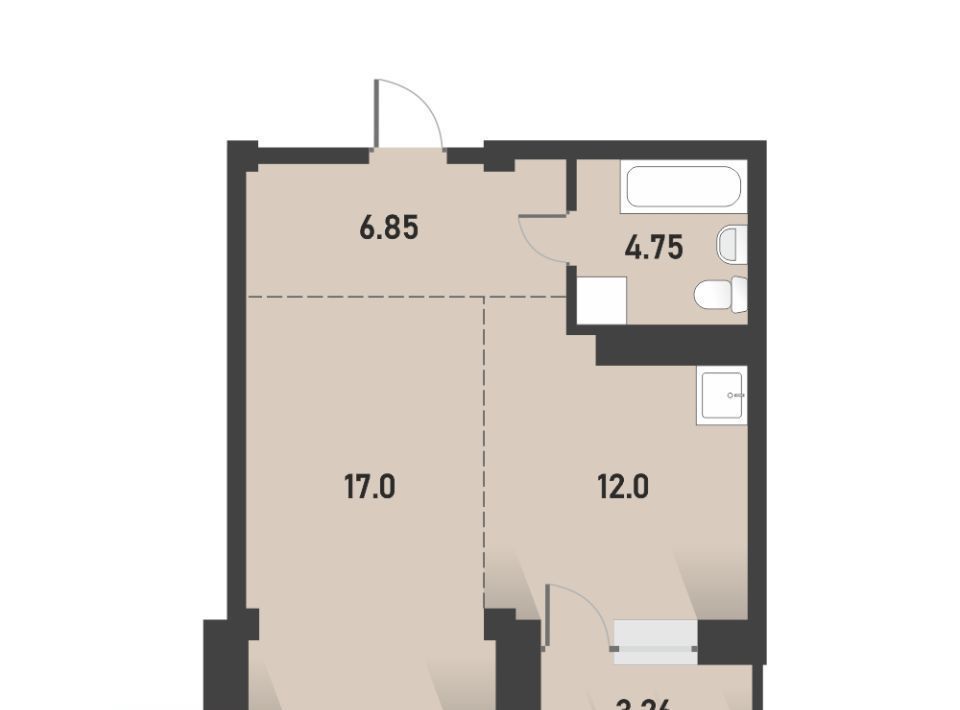 квартира г Шелехов кв-л 5-й 5 фото 1