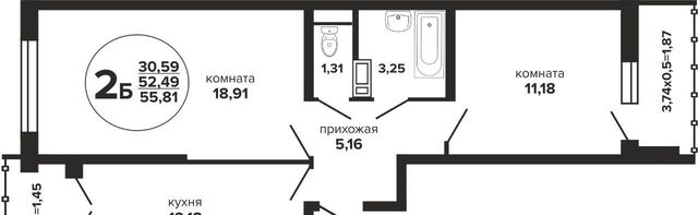 р-н Прикубанский ул Российская 257/7 1 фото