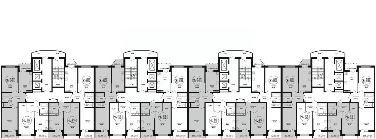 квартира г Краснодар р-н Прикубанский Музыкальный ул им. Дунаевского И.И. фото 3