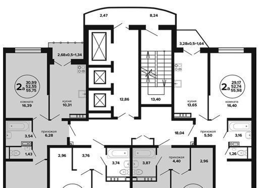 квартира г Краснодар р-н Прикубанский Музыкальный ул им. Дунаевского И.И. фото 2