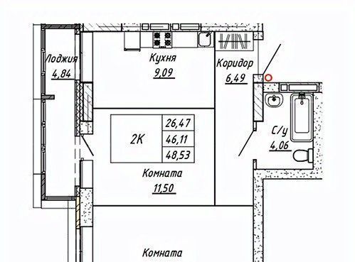 квартира г Барнаул р-н Железнодорожный ул Шевченко 135 фото 1