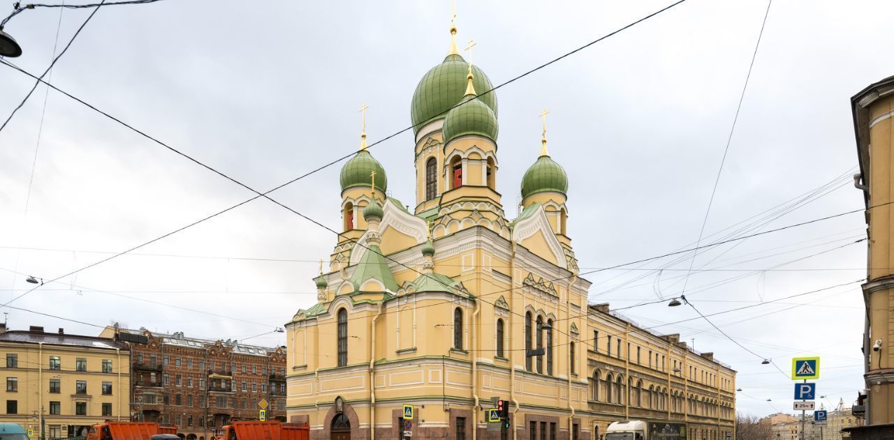 квартира г Санкт-Петербург метро Садовая пр-кт Лермонтовский 9/55 фото 32