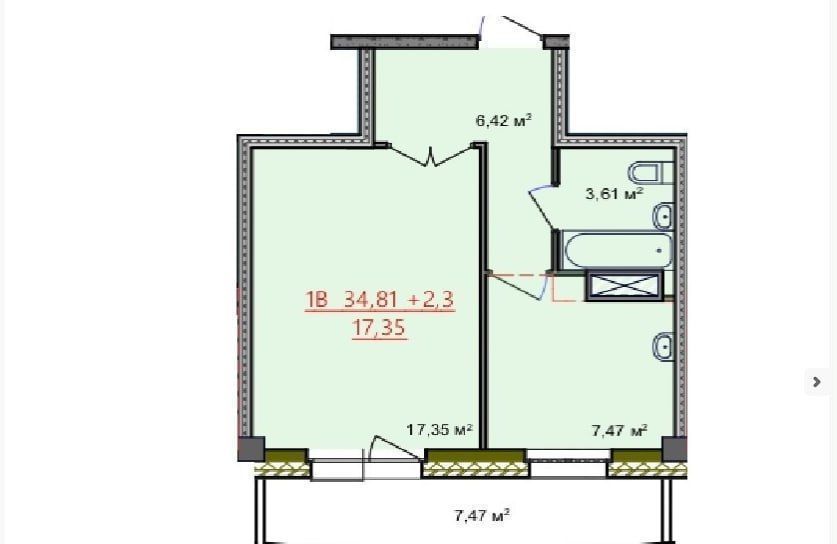 квартира г Абакан ул Итыгина 2 фото 3