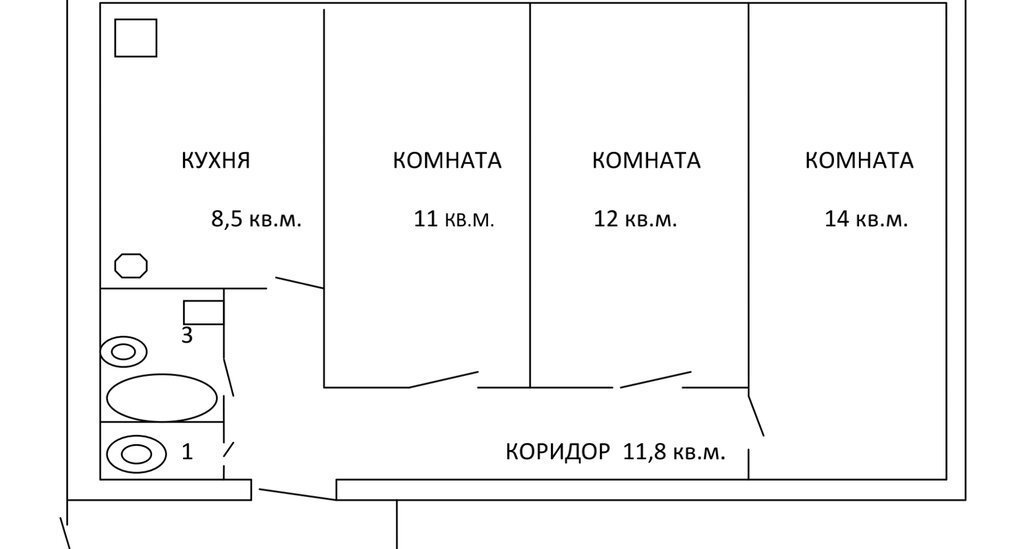 квартира г Санкт-Петербург метро Проспект Славы ул Будапештская 42к/3 фото 1