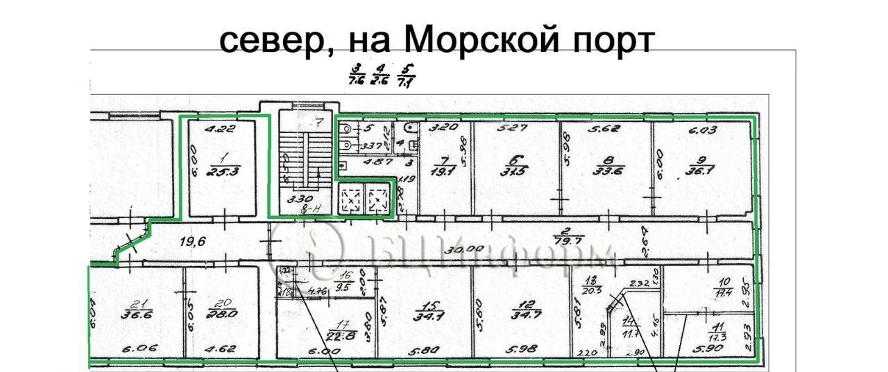 офис г Санкт-Петербург метро Нарвская ул Межевой канал 3к/2 фото 32