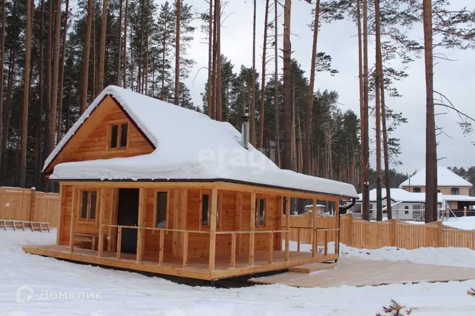 дом р-н Белоярский коттеджный посёлок Хризолитовый, Черёмуховая улица, 60 фото 10