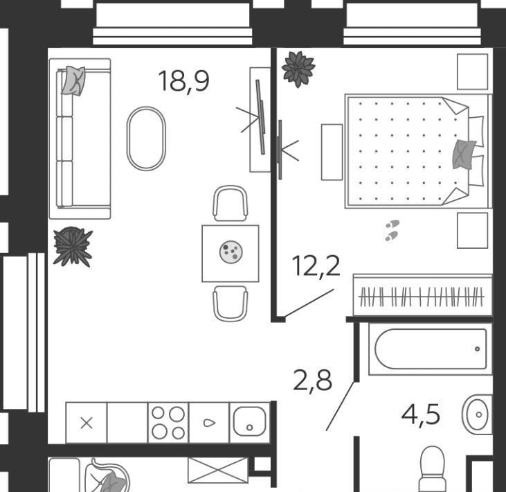 квартира г Москва метро Нагатинская ЖК Шагал 5-я оч., Дс 2 фото 1