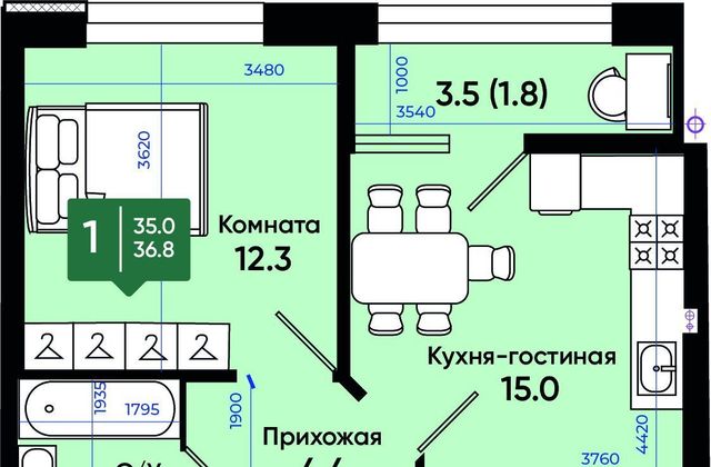 ул Олимпийское Кольцо 36к/10 фото