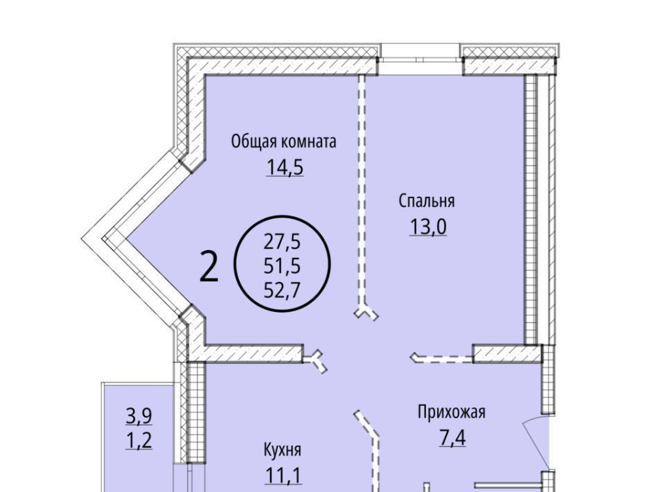 квартира г Хабаровск р-н Железнодорожный Город 4212 жилой комплекс фото 1