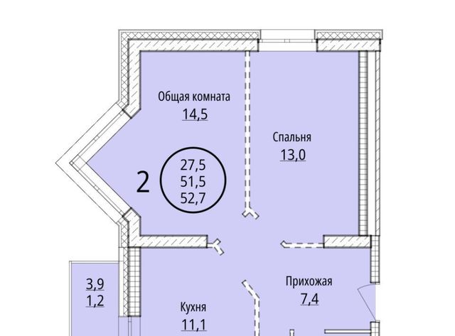 квартира р-н Железнодорожный дом 12 фото