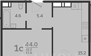 квартира г Краснодар р-н Центральный ул Колхозная 5к/3 фото 1