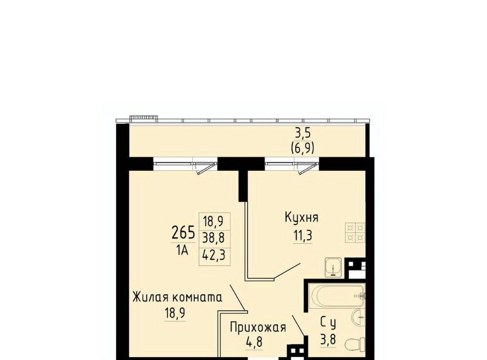 квартира г Новосибирск Золотая Нива ул Коминтерна 1с фото 1