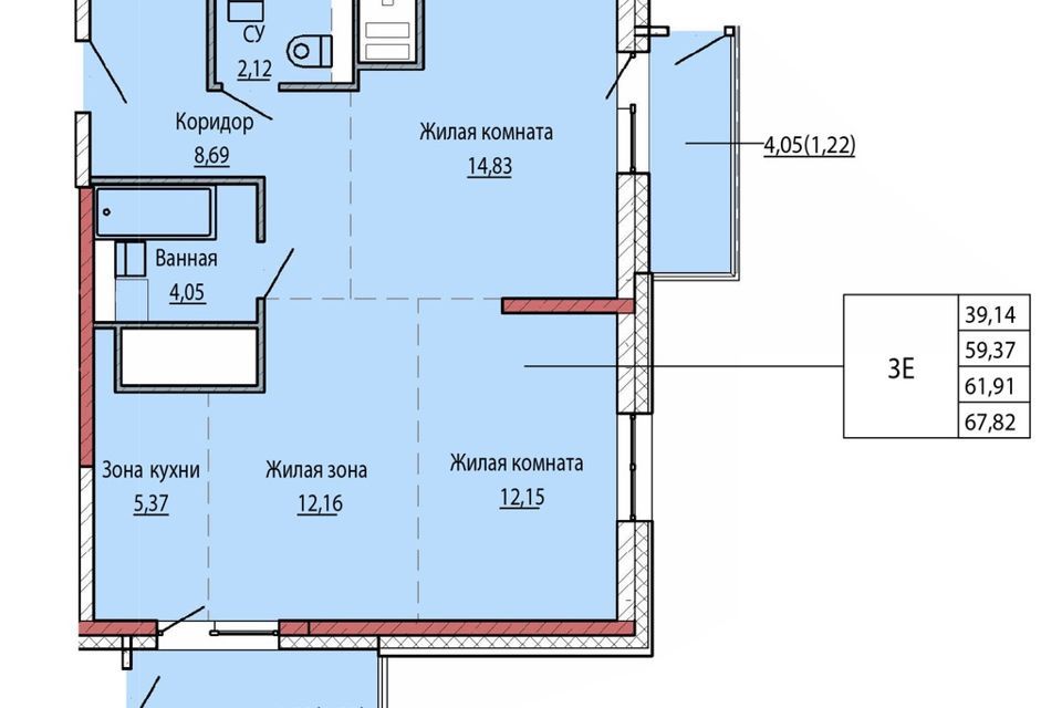 квартира г Хабаровск ул Карла Маркса 144а/4 городской округ Хабаровск фото 1