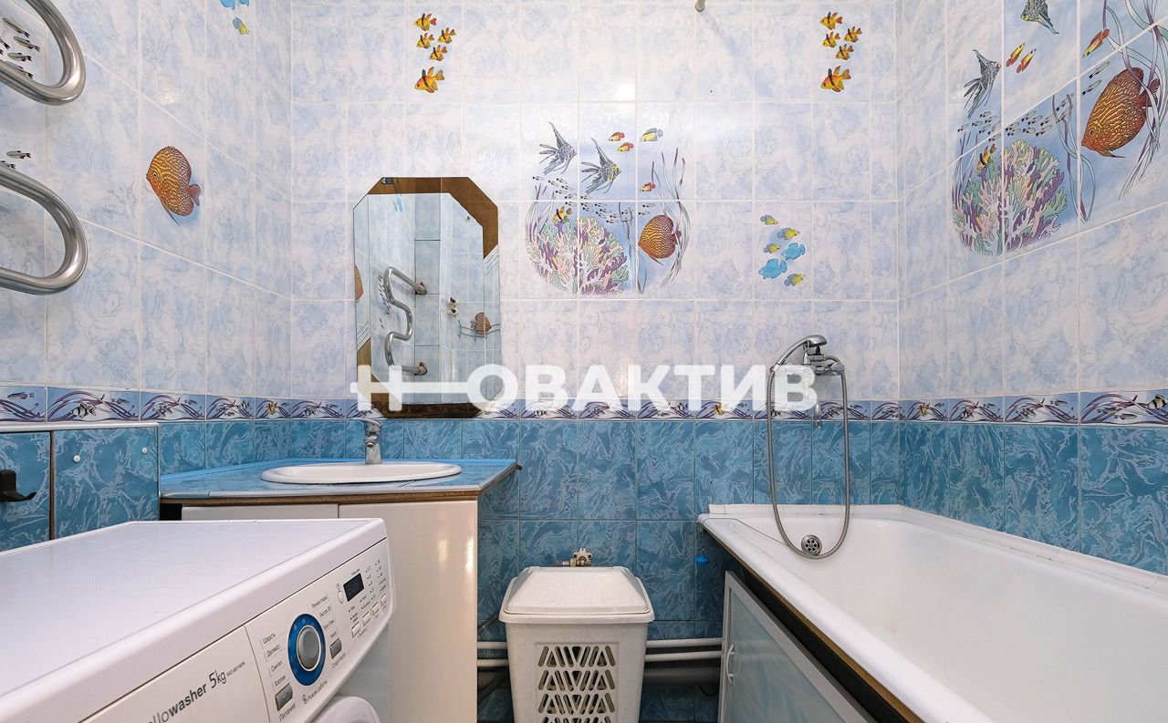 квартира г Новосибирск Золотая Нива ул Дениса Давыдова 12 фото 16