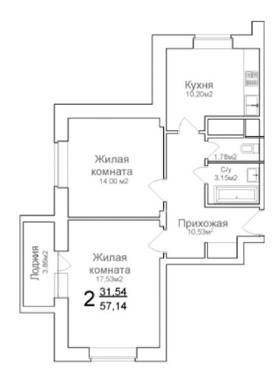 квартира городской округ Раменский п Удельная Удельная дп, дп Солнечная ул., 37 фото 15