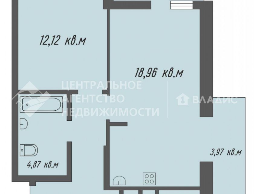 квартира г Рязань ш Касимовское 22 городской округ Рязань фото 10