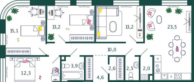 метро ЗИЛ 2-я оч., к 3. 2 фото