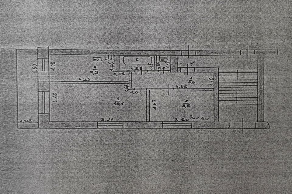 квартира р-н Касимовский п Крутоярский ул Есенина 11 фото 2