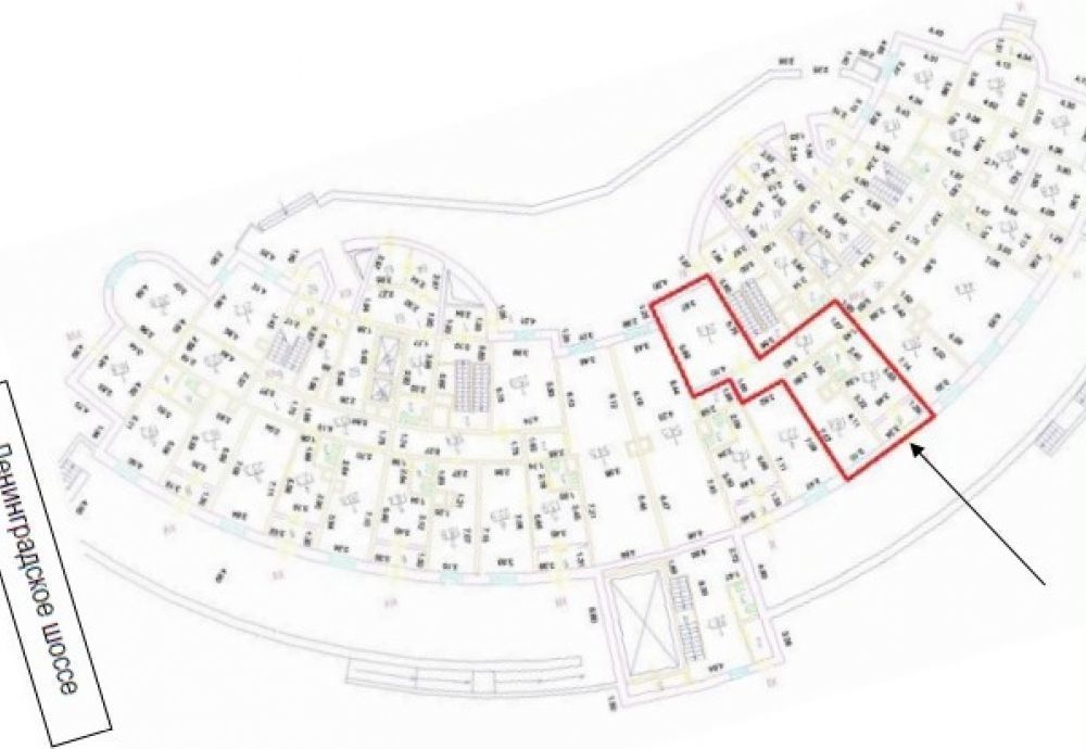 торговое помещение г Москва метро Беломорская ш Ленинградское 124к/3 фото 2