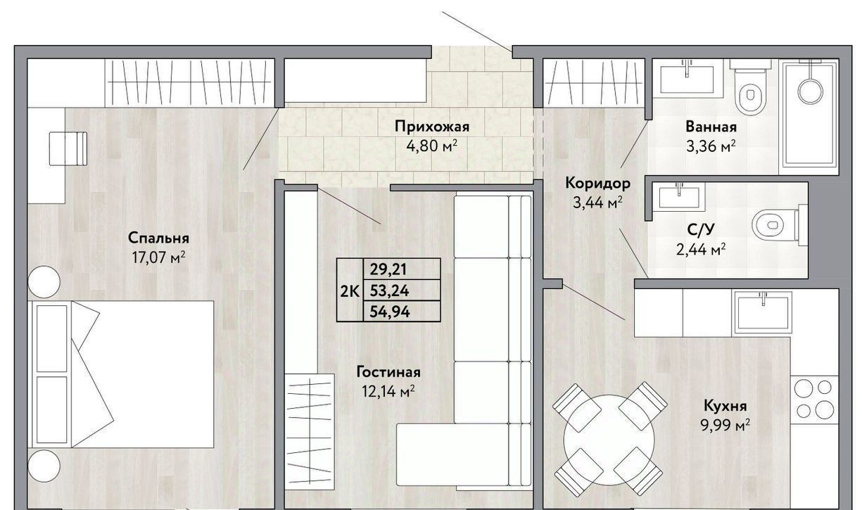 квартира г Хабаровск р-н Краснофлотский ул Трехгорная 106/1 фото 1