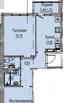 квартира г Нижний Новгород р-н Новый Буревестник Лесной городок Город жилой комплекс фото 2