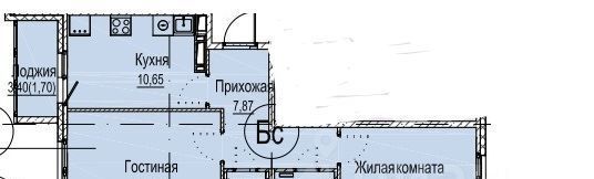 квартира г Нижний Новгород р-н Новый Буревестник Лесной городок Город жилой комплекс фото 2