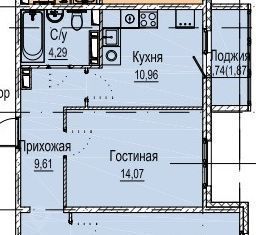 квартира г Нижний Новгород р-н Новый Буревестник Лесной городок Город жилой комплекс фото 2