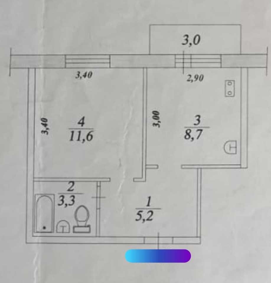 квартира г Комсомольск-на-Амуре ул Зейская 6 корп. 3 фото 7