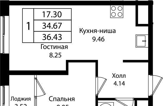 квартира г Краснодар р-н Карасунский ул Сормовская 1/2к 1 фото 1