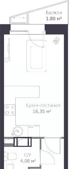 квартира р-н Всеволожский г Сертолово Проспект Просвещения, Верен Норт Сертолово жилой комплекс фото 1