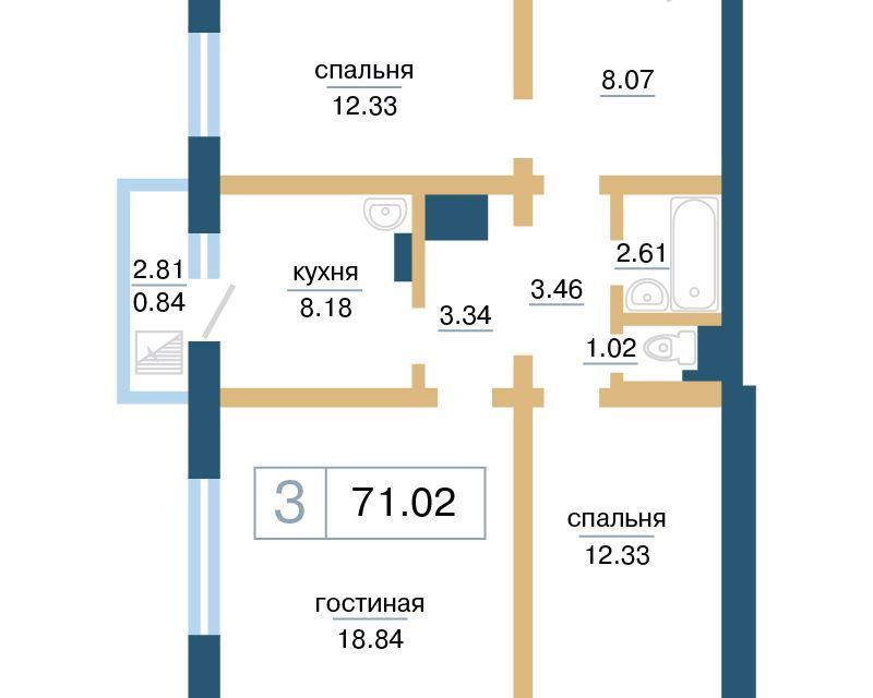 квартира г Красноярск ул Ольховая 6 городской округ Красноярск фото 1