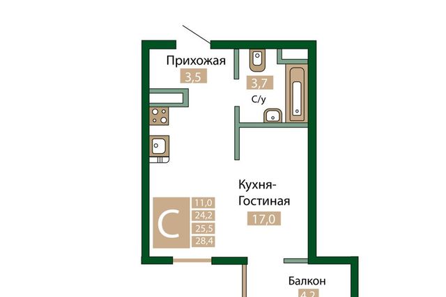 квартира дом 5 городской округ Симферополь фото