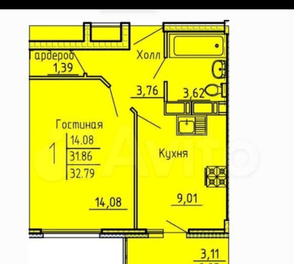 квартира г Пенза Пенза-2 ул Генерала Глазунова 6 р-н Октябрьский фото 1