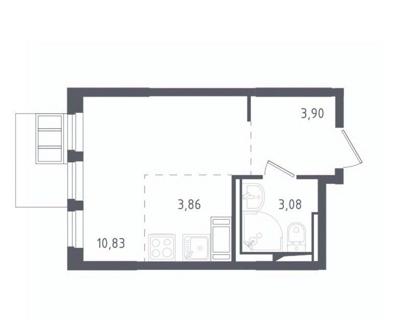 квартира г Видное ЖК Горки Парк к 3. 1, Домодедовская фото 1