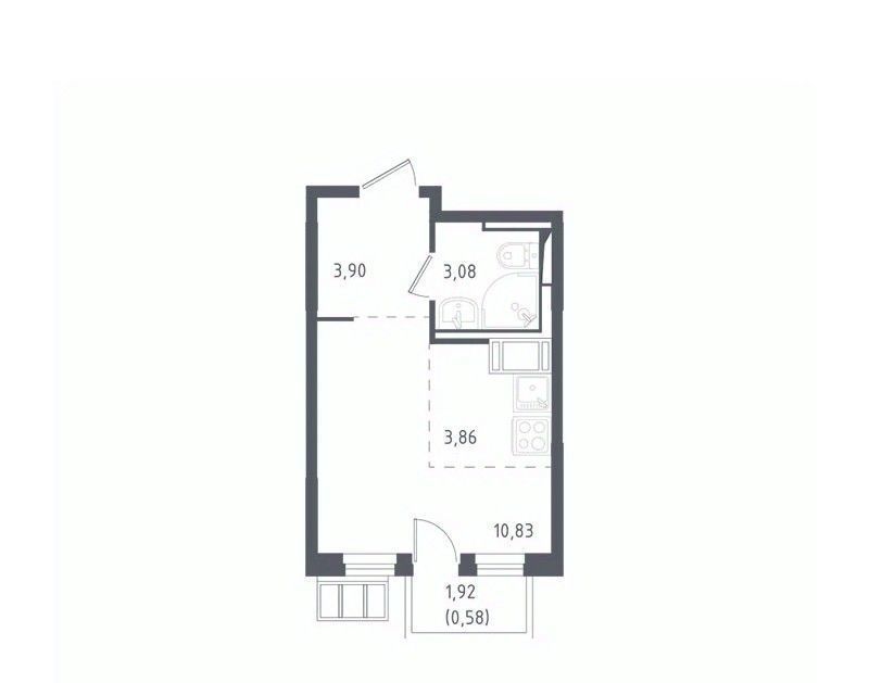 квартира г Видное ЖК Горки Парк к 3. 1, Домодедовская фото 1