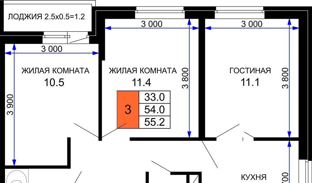 квартира г Краснодар р-н Прикубанский ул им. лётчика Позднякова 2к/19 фото 1