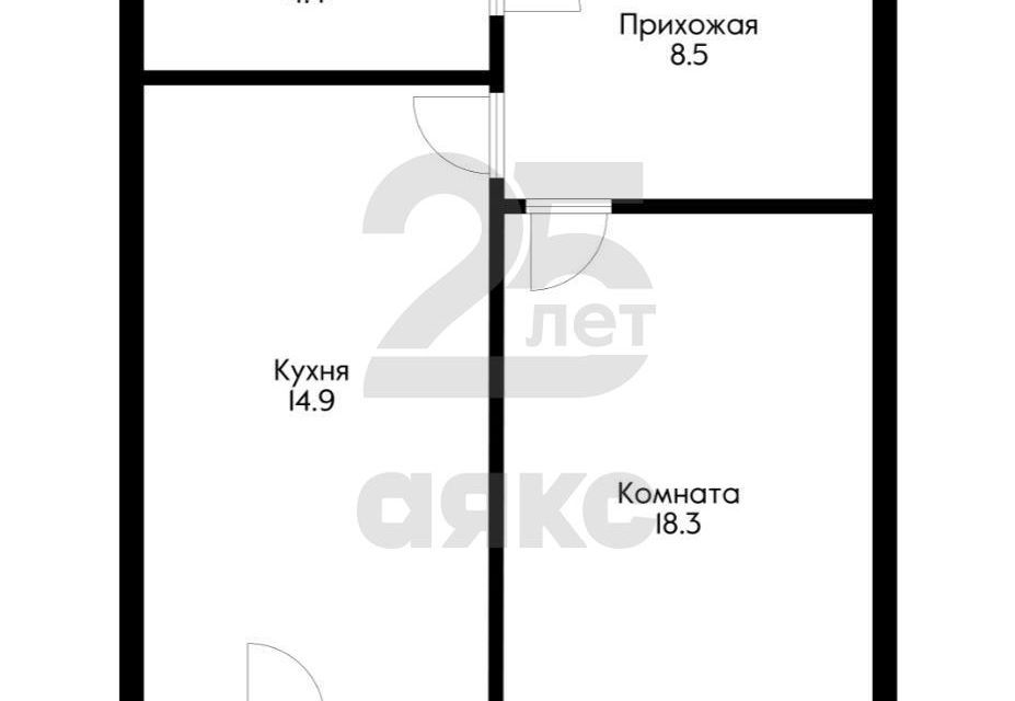 квартира г Краснодар ул им. Евдокии Бершанской 408/2 муниципальное образование Краснодар фото 3