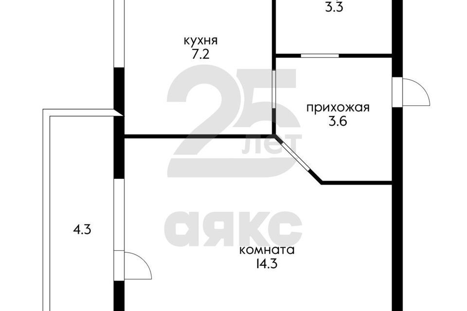 квартира г Краснодар ул Душистая 44 муниципальное образование Краснодар фото 9