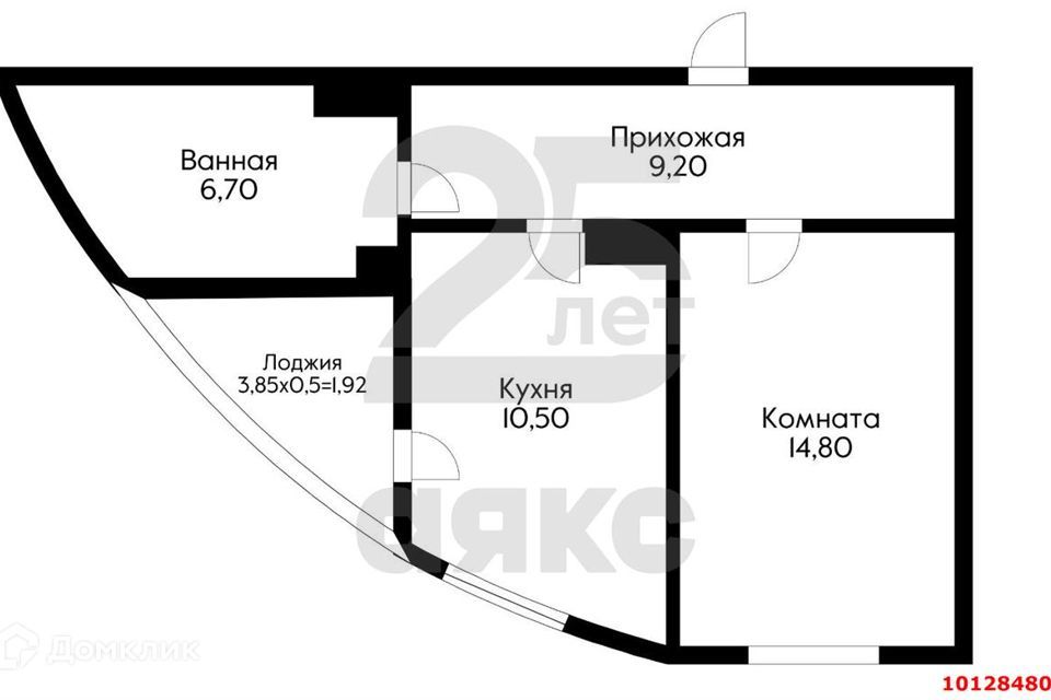 квартира г Краснодар ул Воронежская 47д муниципальное образование Краснодар фото 9