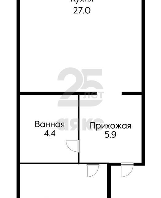 квартира г Краснодар ул Восточно-Кругликовская 26 муниципальное образование Краснодар фото 8