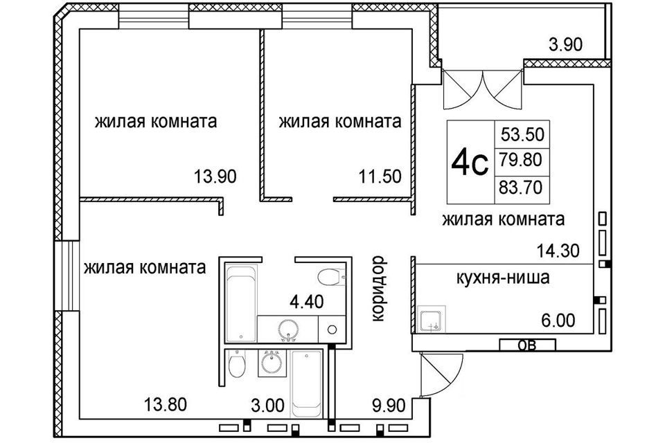 квартира г Москва ул Родниковая 2 Западный административный округ фото 1