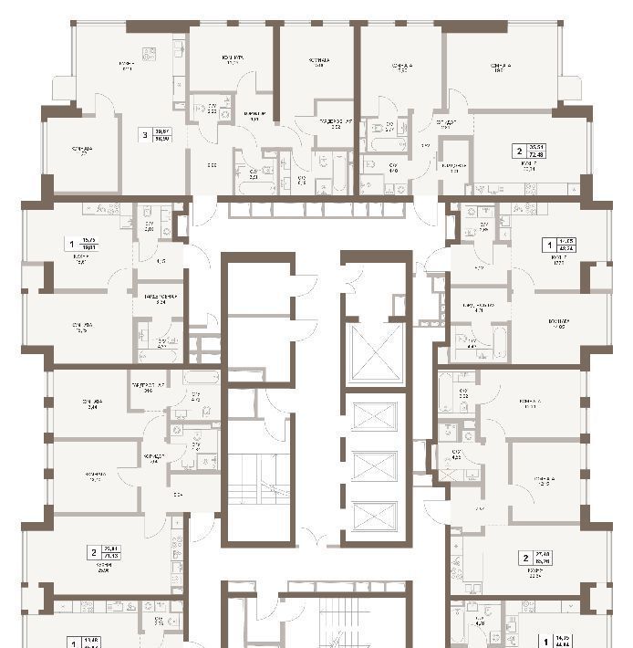 квартира г Москва метро Площадь Гагарина 5-й Донской проезд, вл 21к 6 фото 2