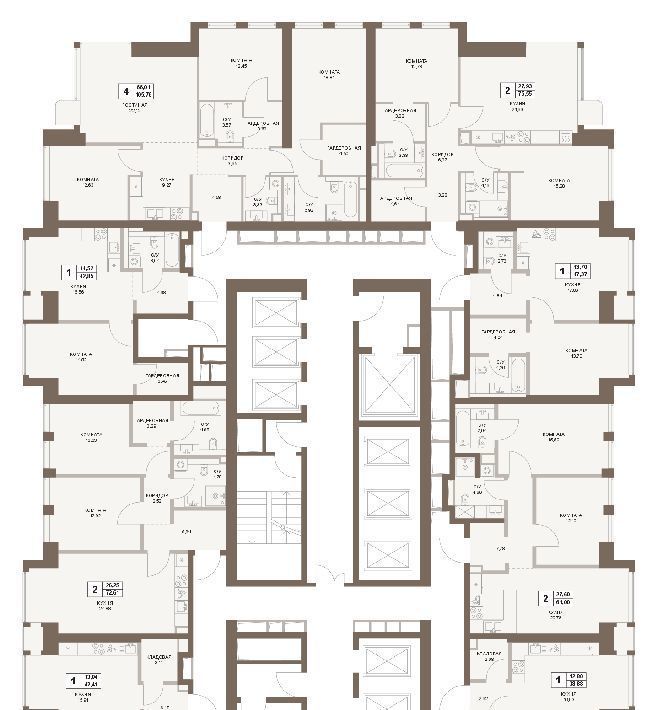 квартира г Москва метро Площадь Гагарина 5-й Донской проезд, вл 21к 6 фото 2