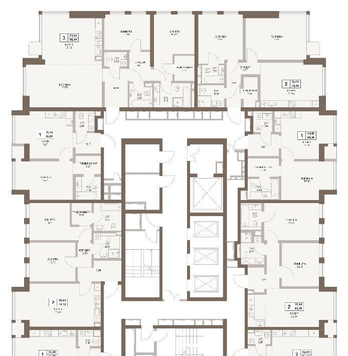 квартира г Москва метро Площадь Гагарина 5-й Донской проезд, вл 21к 6 фото 2